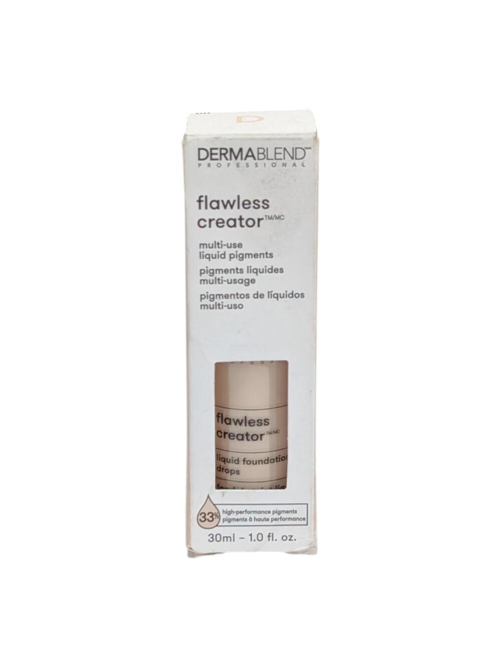 Dermablend Flawless Creator Multi-Use Liquid Pigments - 20W - 1 oz - NIB